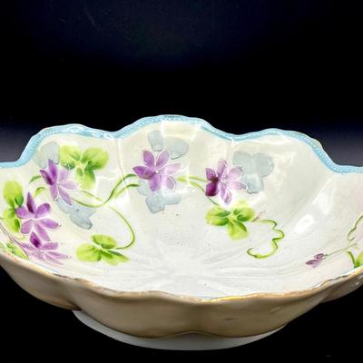 Floral Bowl Marked “Japan”