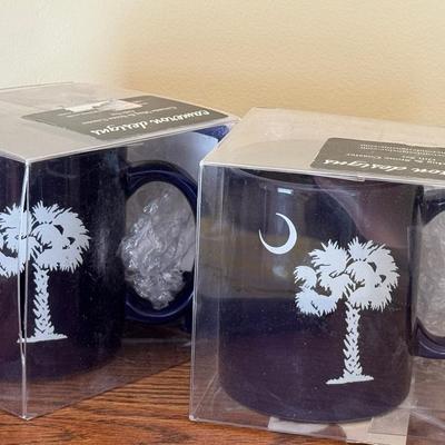 (2) NIB Cameron Design Mugs