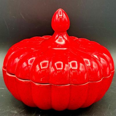 Handmade Ceramic Pumpkin