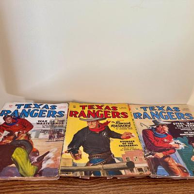(3) Texas Ranger Pulp Magazines