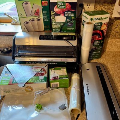 Food Savers & Accessories Lot
