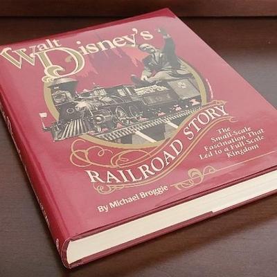 Signed Copy of Walt Disney’s Railroad Story by Michael Broggie – 2nd Edition (1998)