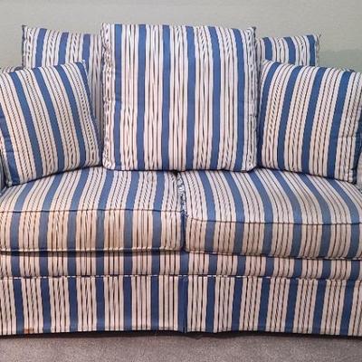 Sweet Striped Seat For Two - Lighthearted Loveseat By IKEA