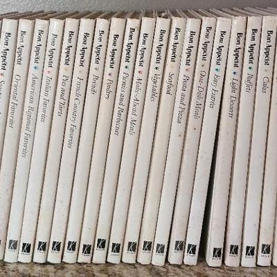 Bon Appétit Hardcover Cookbook Set – 21 Volume Collection by Knapp Press