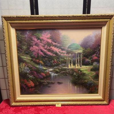Sale Photo Thumbnail #1: Thomas Kincaide Pools of Serenity
Ltd. Ed. Print w/COA