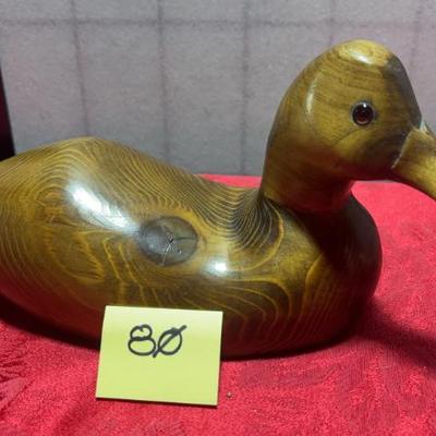 Sale Photo Thumbnail #6: John G Hyde Duck Carving ssigned