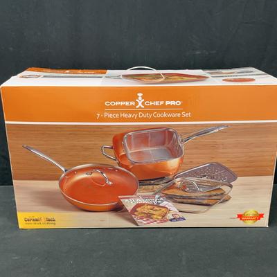 Copper Chef Pro 7 Piece Cookware Set