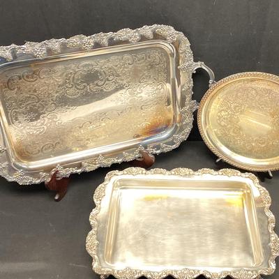 Silverplate Serving Dishes