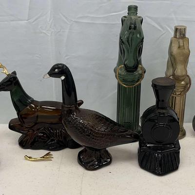 Avon Cologne Bottles, Animals, Train, Steamboat