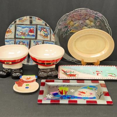 Christmas Trays & Bowls