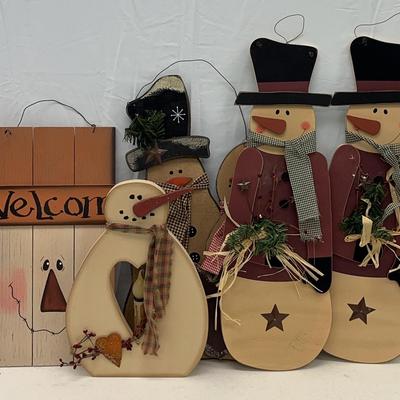 Christmas Wood Folk