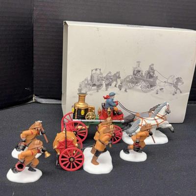 Dept 56 Heritage Village “The Fire Brigade Of London Town”