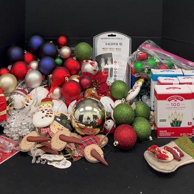 Lots Of Lights & Bulbs For Christmas