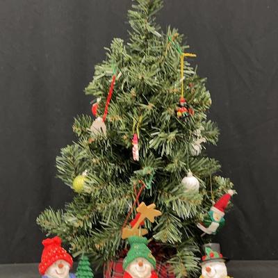 Snowmen Trio & Tree