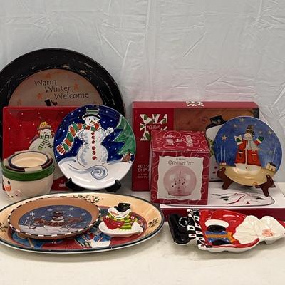 Christmas Plates & Trays #2