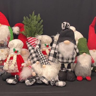 Stuffed Christmas Gnomes