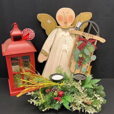 Candles, Angels, And A Sled