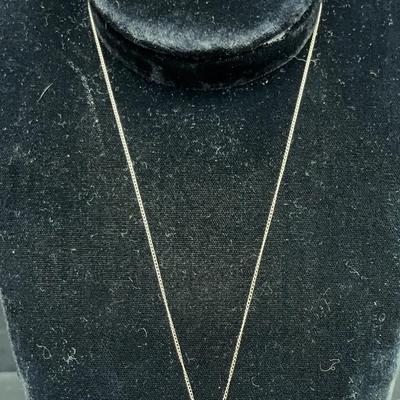 White Gold + Diamond Necklace