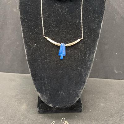 Sterling Necklace + Earring Set