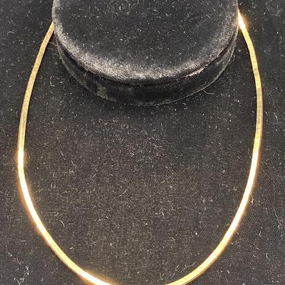 Unoaverre 14K Gold Necklace Made In Italy