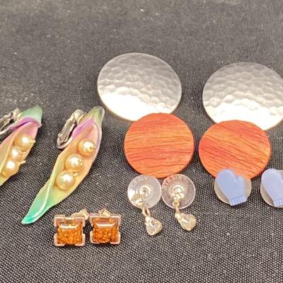 Silvertone Earrings