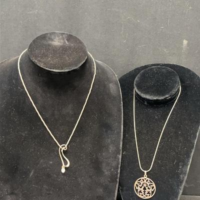 Sterling Pendant Necklaces