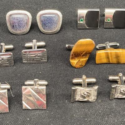 Silver Tone Cufflinks