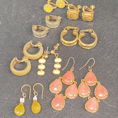 Gold Tone Earrings