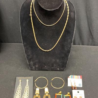 Gold Tone Fashion Jewelry