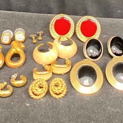Goldtone Post Earrings