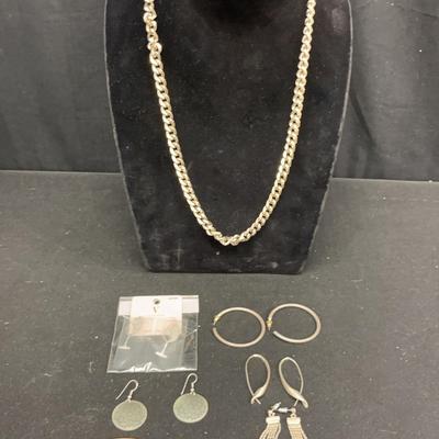 Silvertone Fashion Jewelry