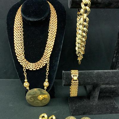 Goldtone Necklace Sets