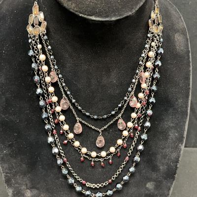 Six Strand Necklace