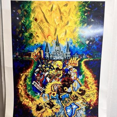 Sale Photo Thumbnail #23: Frenchy nola luv pencil signed print 2008 br2414 200.00   - AAA Vintage 9017 Airline HWY New Orleans, LA 70118 Hours 10-4 Monday - Saturday