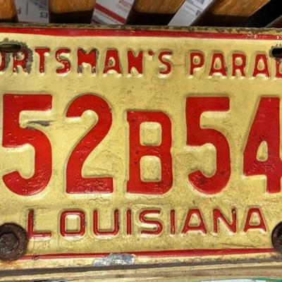 Plt5024 louisiana 1970 sportsman s paradize