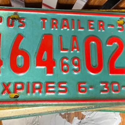 Plt5018 louisiana 1969 trailer