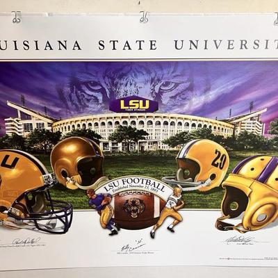 VINTAGE BILLY CANNON LOUISIANA STATE UNIVERSITY TIGERS LSU FOOTBALL BR2424 $99.99   - AAA Vintage 9017 Airline HWY New Orleans, LA 70118...