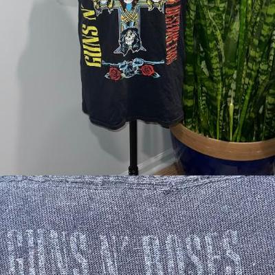Guns n roses appetite for destruction black tee sz medium