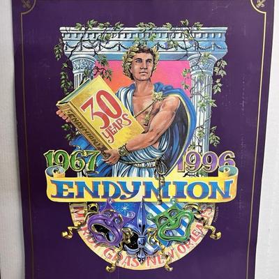 Danny Frolich Mardi Gras 1996 Endymion 30 years SGNED & Numbered 295-1000 BR2408  $99.99 - AAA Vintage 9017 Airline HWY New Orleans,...