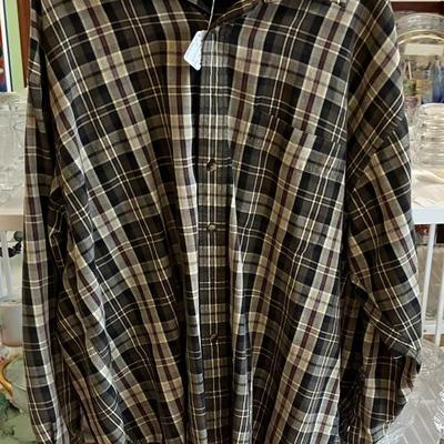 Sale Photo Thumbnail #25: Gant Chelsea Twill Plaid Long Sleeve Size XL Big & Tall Cotton Shirt AAA2620 $24.99   - AAA Vintage 9017 Airline HWY New Orleans, LA 70118 Hours 10-4 Monday - Saturday