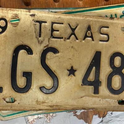 Plt5047 texas 1969 lgs