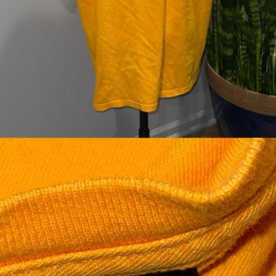 Obey double sided yellow tee sz xxl