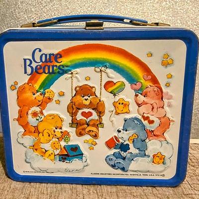 Sale Photo Thumbnail #48: Vintage 1983 Care Bears Metal Aladdin LunchJBox With Thermos RARE JEN8076 $37.99   - Warehouse: AAA Vintage 712 L And A Rd Suite B Metairie, LA 70001 Hours By Appointment Thursday - Saturday 10-4