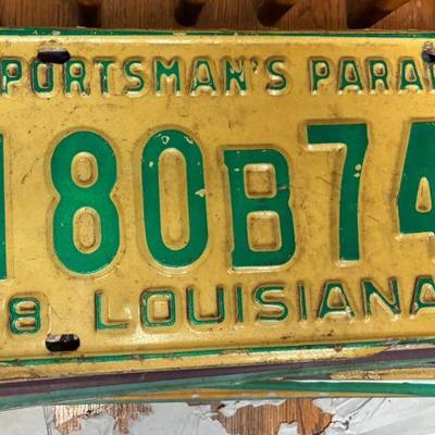Plt5014 louisiana 1968 sportsman s paradize 180b747