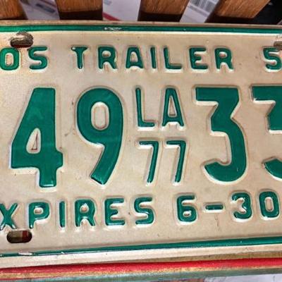 Plt5042 louisiana 1977 trailer
