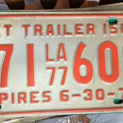 Plt5040 louisiana 1977 boattrailer 1500 671 608