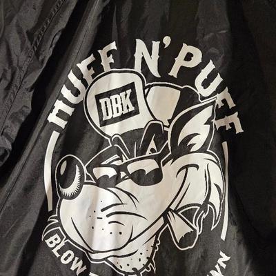 Dirt bike kids huff puff blow your house down hooded windbreaker 1)
