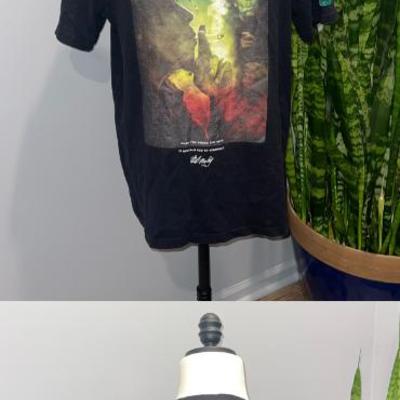 Bob marley 2021 shoe palace black tee sz large