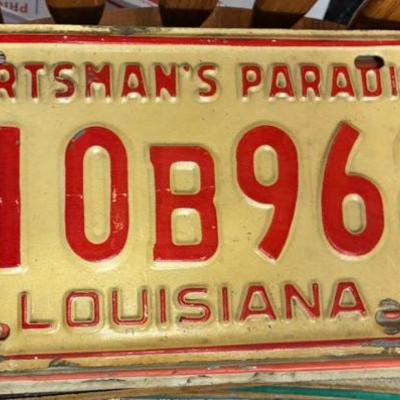 Plt5021 louisiana 1970 sportsman s paradize 110b968