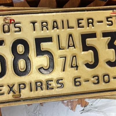 Plt5032 louisiana 1974 pos trailer 500